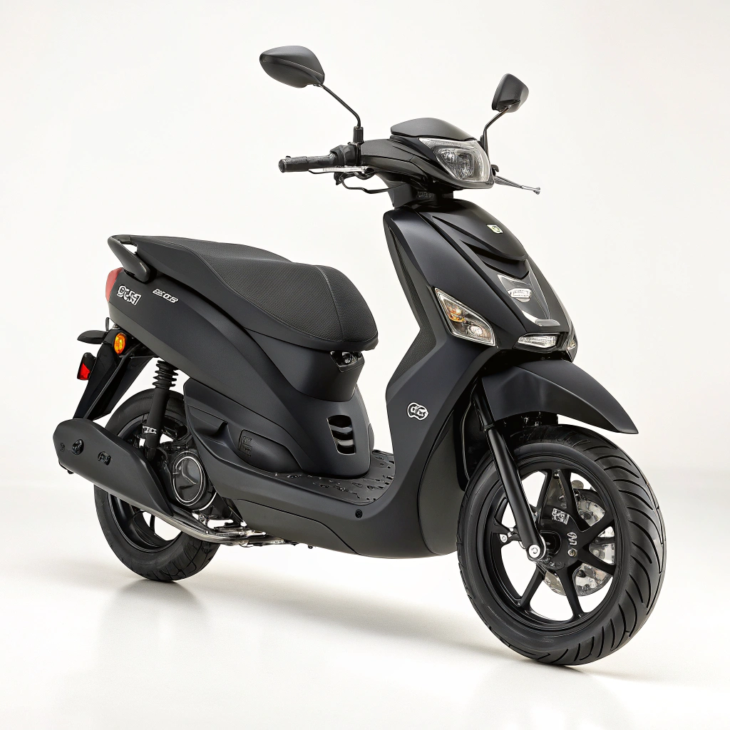 Scooter Peugeot Kisbee Black Edition 50cc 4T Euro 5 - Scooter urbain élégant et économique disponible chez ABS SCOOT Paris