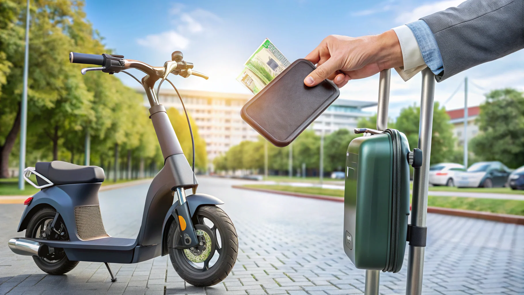 moto electrique 50cc adulte - Graphique détaillé des économies réelles d'un scooter électrique vs thermique sur 5 ans